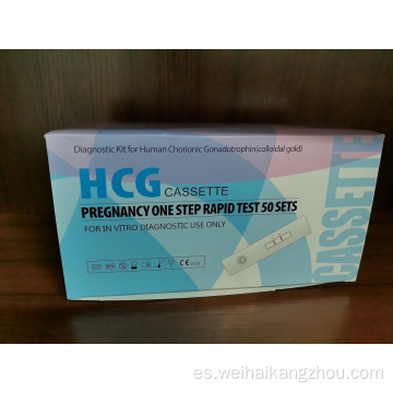 Kits de embarazo HCG para probar el embarazo aprobación de la FDA